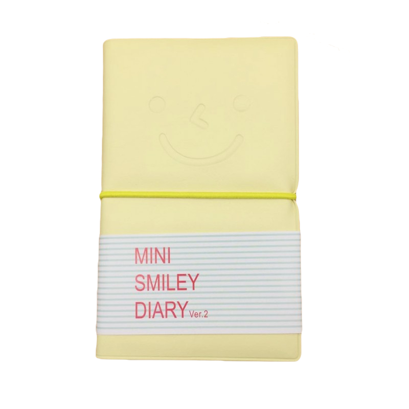 Candy Color Notebook Cute Smiling Mini Notebook