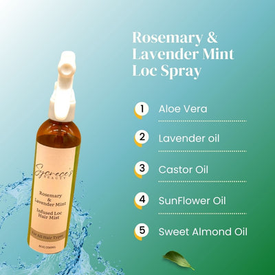 Rosemary & Lavender Mint Infused Loc Hair Mist