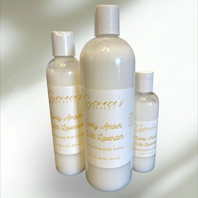 Lovely Amber with Lavender Moisturizing Body Lotion