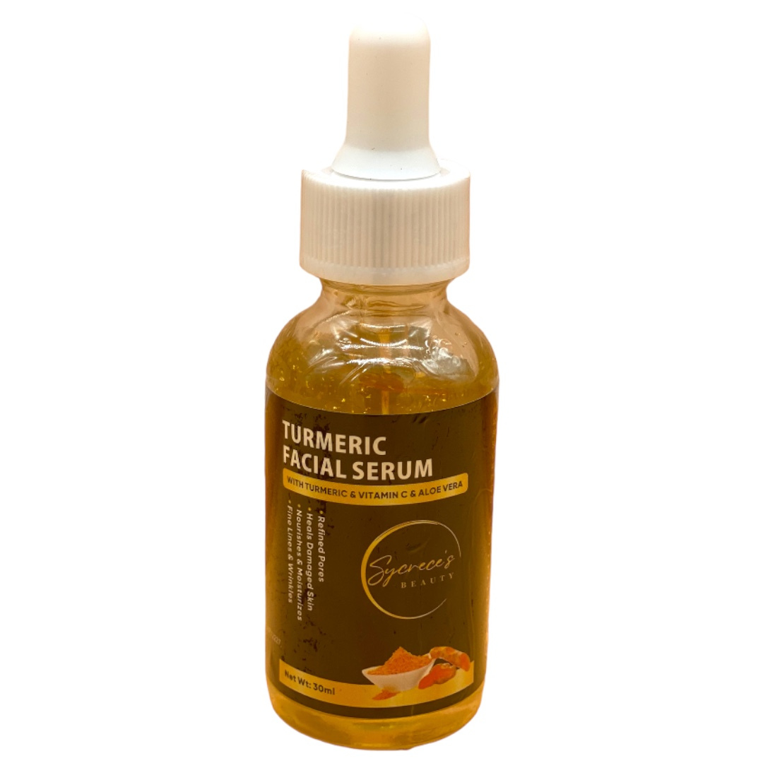 Turmeric Vitamin C & Aloe Vera Dark Spot Brightening Facial Serum