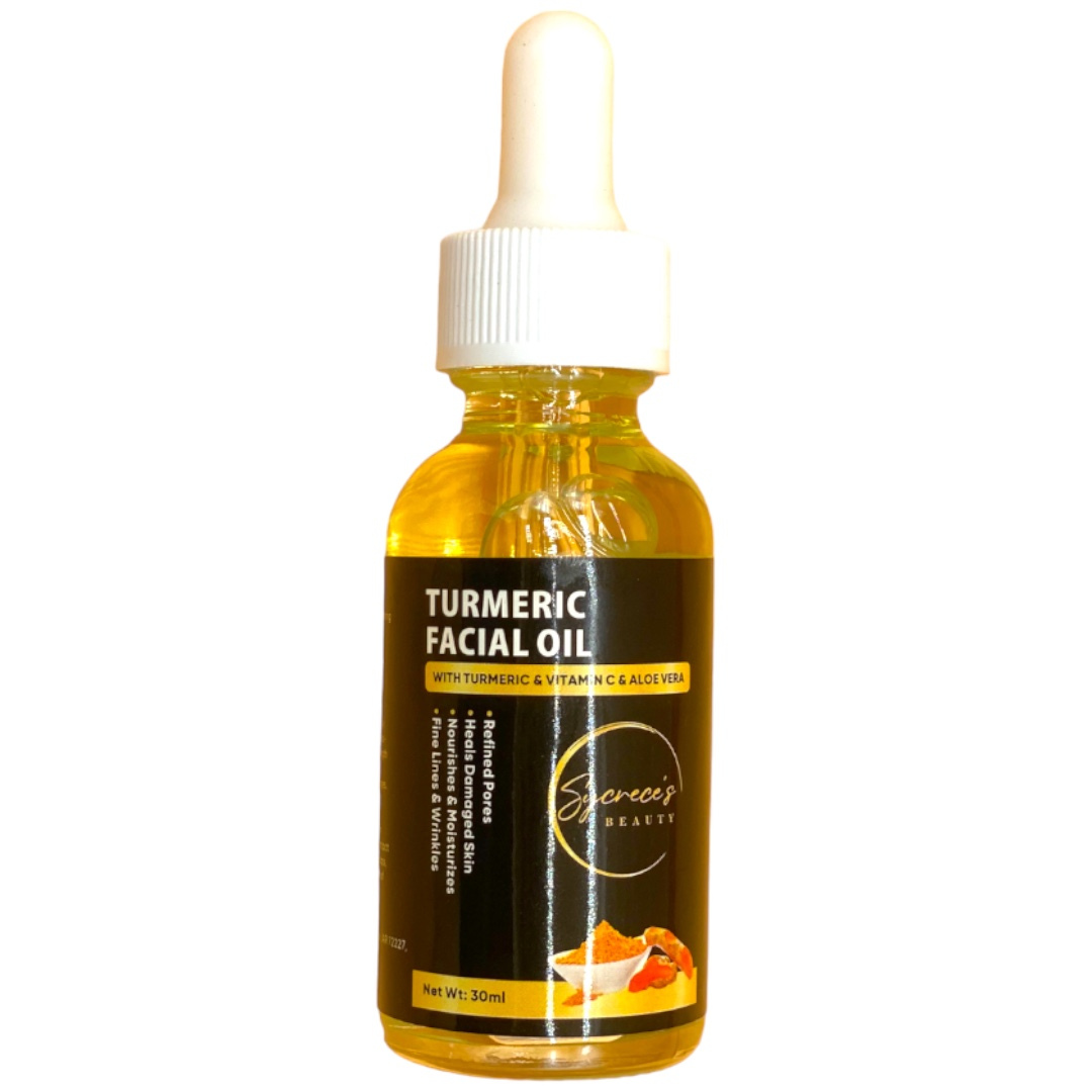 Turmeric Vitamin C & Aloe Vera Dark Spot Brightening Facial Oil