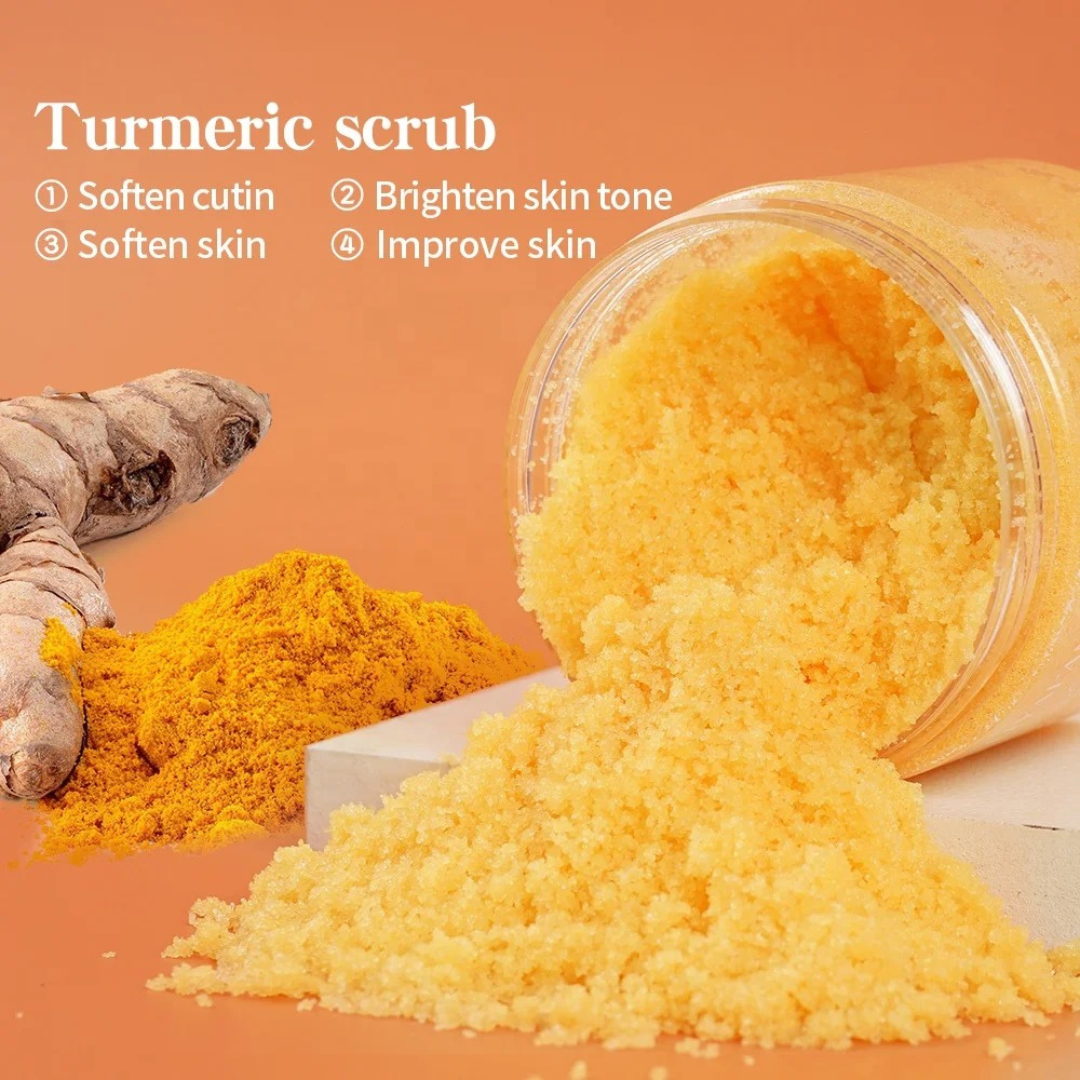 Turmeric Honey & Aloe Vera Dark Spot Brightening Face & Body Scrub