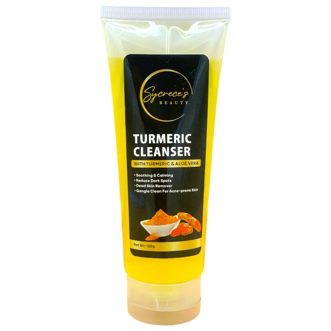 Turmeric Vitamin C & Aloe Vera Dark Spot Brightening Facial Cleanser