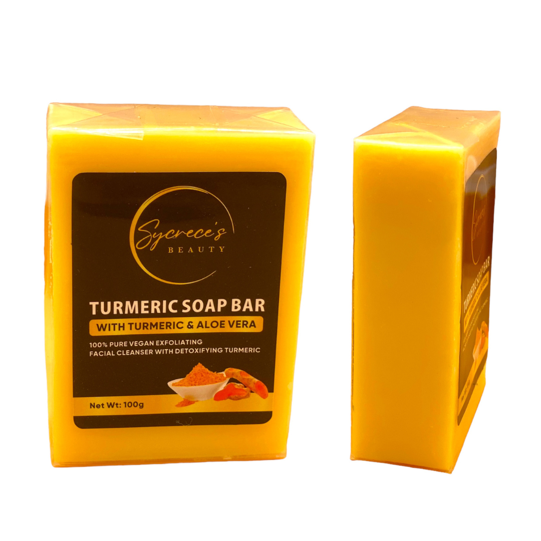 Turmeric With Aloe Vera Dark Spot Brightening Facial Soap Bar