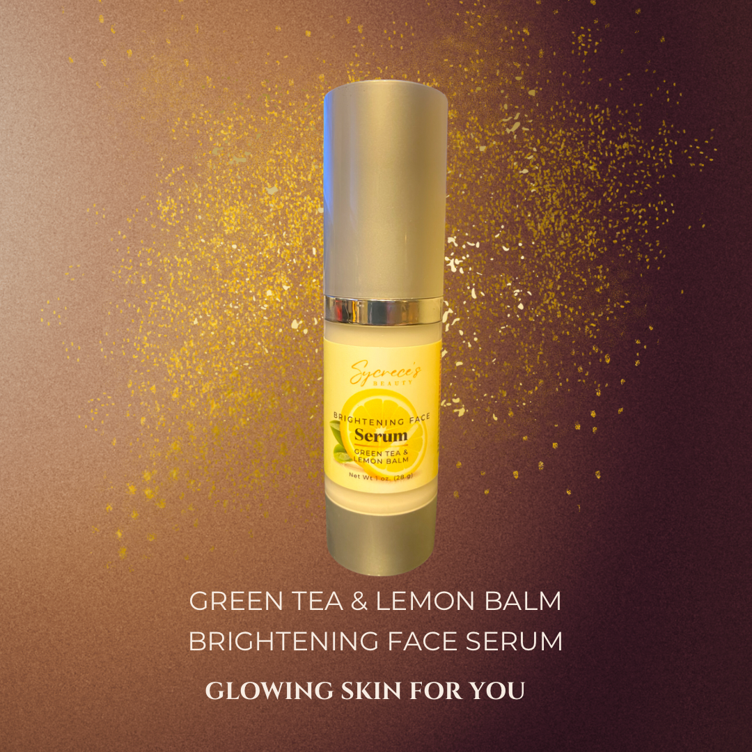 Green Tea & Lemon Balm Brightening Face Serum
