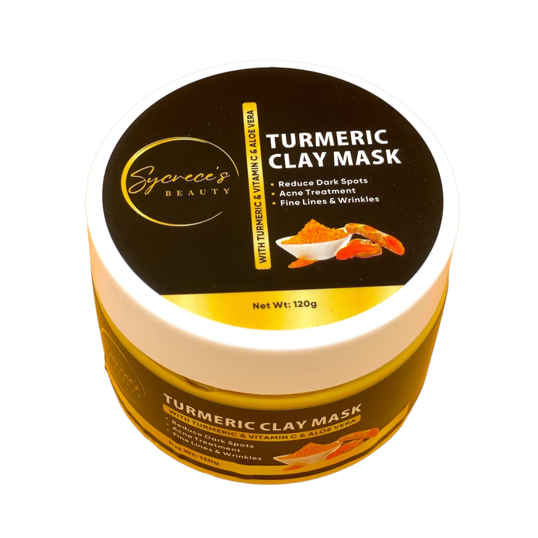 Turmeric Vitamin C & Aloe Vera Dark Spot Brightening Clay Mask