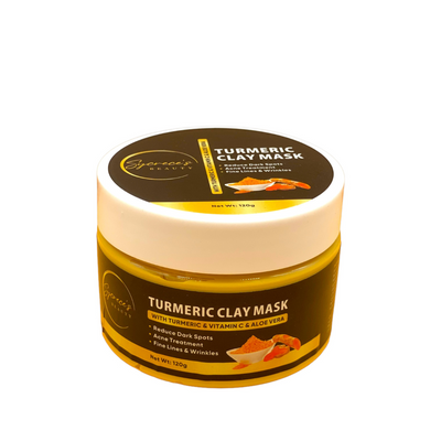 Turmeric Vitamin C & Aloe Vera Dark Spot Brightening Clay Mask