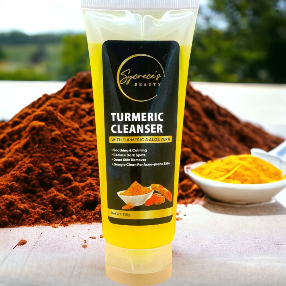 Turmeric Vitamin C & Aloe Vera Dark Spot Brightening Facial Cleanser