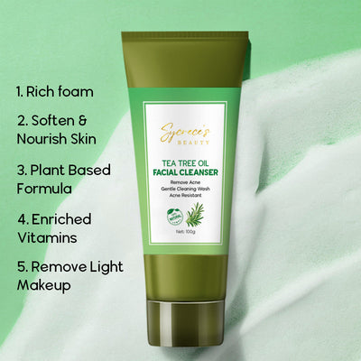 Tea Tree Oil Facial Wash & Cleanser