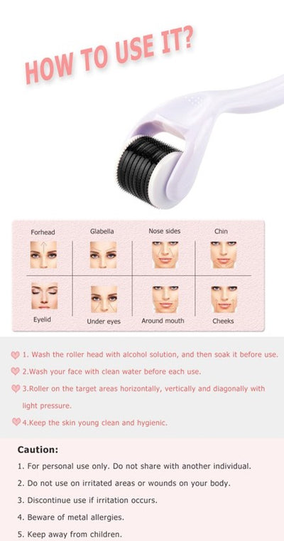 Hyper Derma Facial & Hair Roller