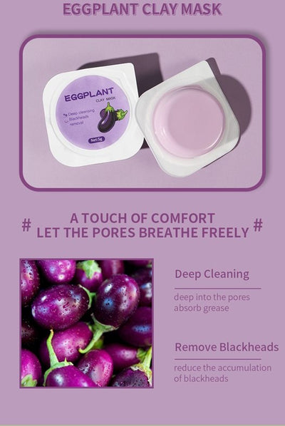 Travel Size Deep Cleansing Facial Clay Mask Pods (10 Capsules)