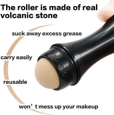 Oil Absorbing Volcanic Facial Roller