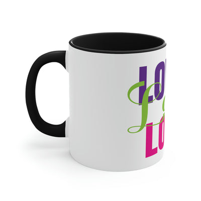 Lovely Lady Loc'd Accent Coffee Mug, 11oz